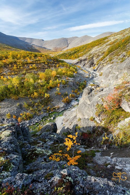 Пороги на ручье – притоке Меридионального