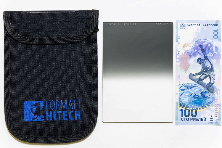 Нейтрально-серый градиентный фильтр Formatt HD ND Soft Edge .6 4×4.5”