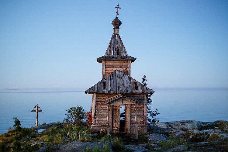 Бутафорская церковь на Есусаарет. Фото Мити Григорьева