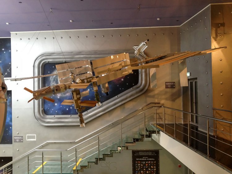 Макет МКС. Мемориальный музей космонавтики