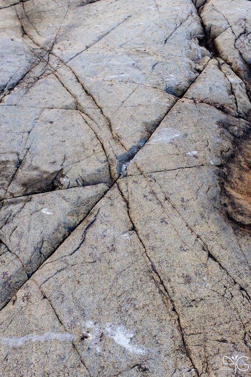 Фактура каменного берега Петросааренлуодот