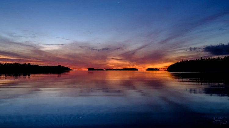 Облака над Исо-Койрасари перед рассветом